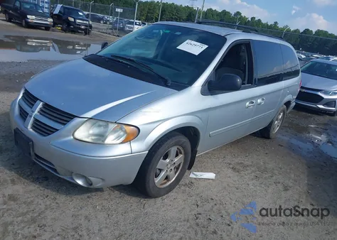 2007 Dodge Grand Caravan Sxt из США, поврежденный, VIN 2D4GP44L77R313104